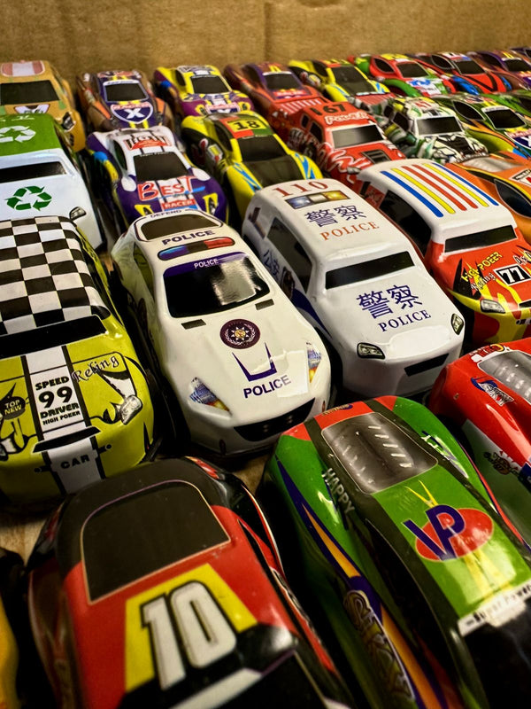 10 Metal Speedy Mini Racers